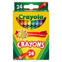 CRAYOLA CRAYONS 24CT