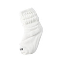 Girl's White Slouch Socks 4-6.5