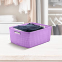 Canasta Fique Large 8 Gal Lavanda