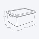 Canasta Fique 13 Negro