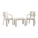 Mesa Auxiliar Rectangular Taupe