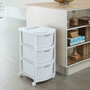 Cajonero Shia 3 Gavetas Blanco