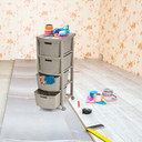 Cajonero Shia 4 Gavetas Cemento