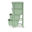 Cajonero Shia 4 Gavetas Verde Salvia