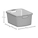 Canasta Shia Alta 12 L Taupe