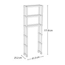 Estante Para Baño 3 Niveles White