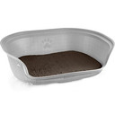 Cama Para Perro Gris