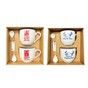 Set 2 Tazas Puerto Rico Con Cucharitas