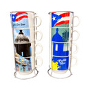 Set Tazas Puerto Rico 4 Pc