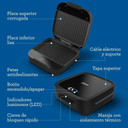 Sandwichera Compacta con Platos Hondos, Oster