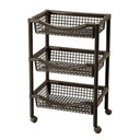 Canasta Móvil Rectangular Wengue