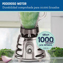 Licuadora Osterizer cromada de 2 velocidades,