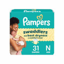 Pampers Swaddlers Newborn 31 ct