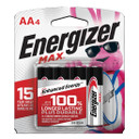 Baterías Alcalinas AA Energizer 4 pack