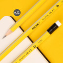 Lápices de Grafito HB Milan 12 ct + 1 goma 