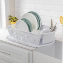 Escurridor Blanco con Bandeja Large Diseño 2