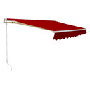 Toldo Retratctable 12x10' Rojo