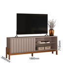 Mesa Tv Aurora Gris