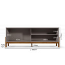 Mesa Tv Aurora Gris
