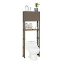 Estante Para Baño Con Puertas Mocca