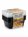 Meal Prep Container 64oz, Set 10 unidades Cuadrado