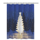 Cortina de Baño Navidad 70" x 72"