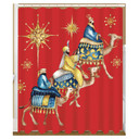 Cortina De Navidad 70" x 72"