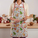 Delantal De Cocina Navideña
