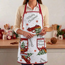 Delantal De Cocina Navideña