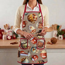 Delantal De Cocina Navideña