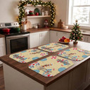 Placemats Navideños 4 pack 12"x18"