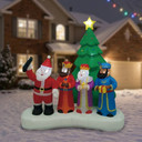 Inflable Santa Selfie con Reyes Magos 6.5ft