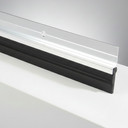 Door Sweep 3 ft Aluminum/Rubber
