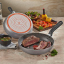 Sarten Imusa antiadherente con tapa de vidro 26cm