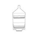 Aztec Shower caddy, grey