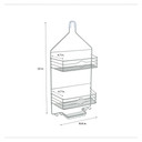 Aztec Shower caddy, grey