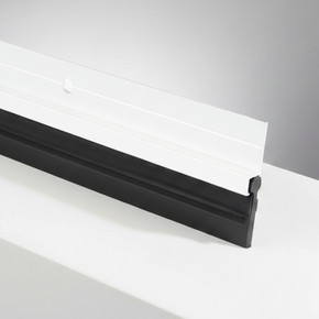 Door Sweep 3 ft White/Rubber
