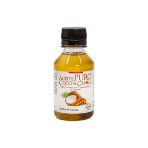 Aceite de coco y canela 4oz