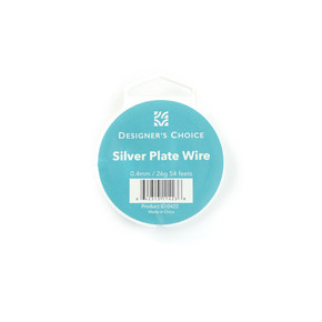 Alambre Silver plate 0.4 mm/54 ft