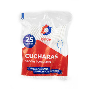 Katae Plastic Spoons 25ct