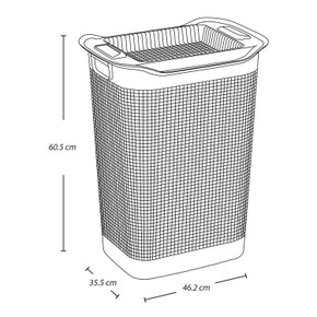CESTO DE ROPA GRAY