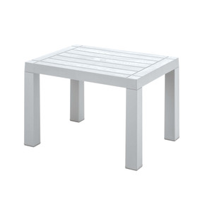 Mesa Auxiliar Rectangular Gris Hielo