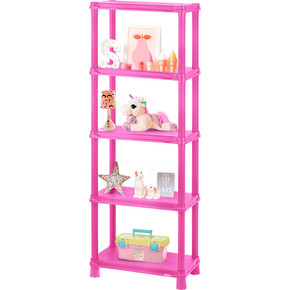 Estante 12" 5 Niveles Rosa