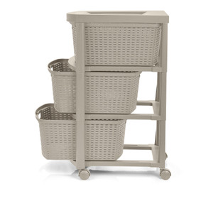 Cajonero Shia 3 Gavetas Cemento