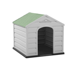 Casa Para Perros Pequeña Gris-Verde Salvia