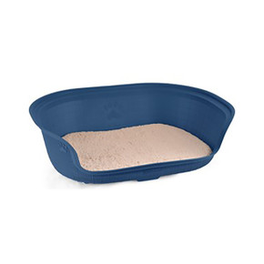 Cama Para Perro Azul Navy