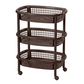 Canasta Movil Ovalada Wengue