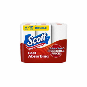 Papel Toalla Scott 6 Rollos