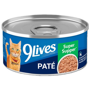 Comida de Gato Enlatada 9Lives Paté Super Supper