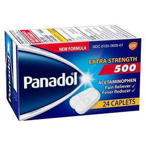 Panadol Extra Strength 500, 24 caplets